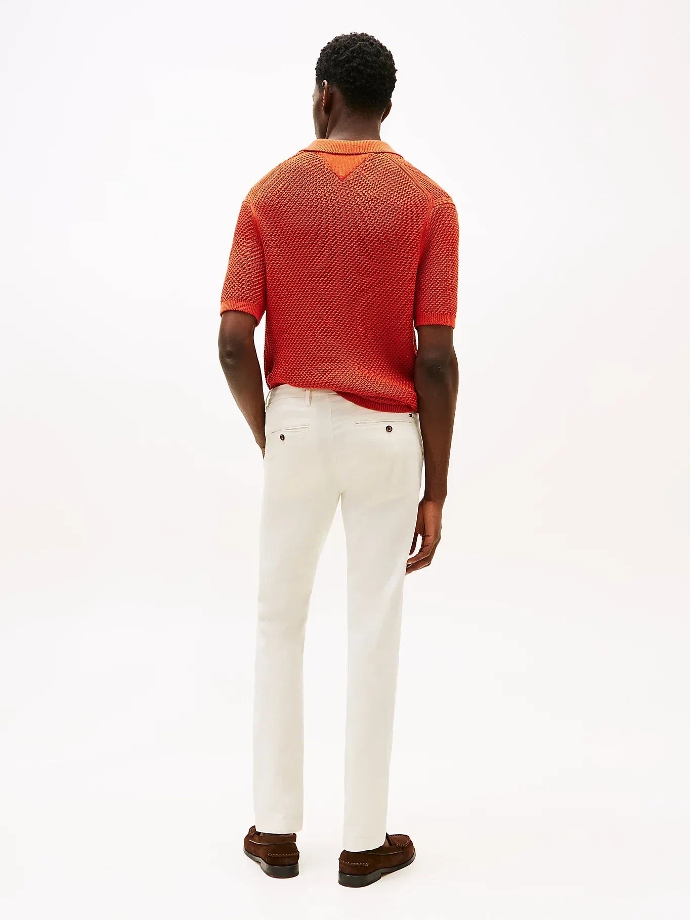 BLEECKER PRINTED STRUCTURE CHINO 240606 - LUX54