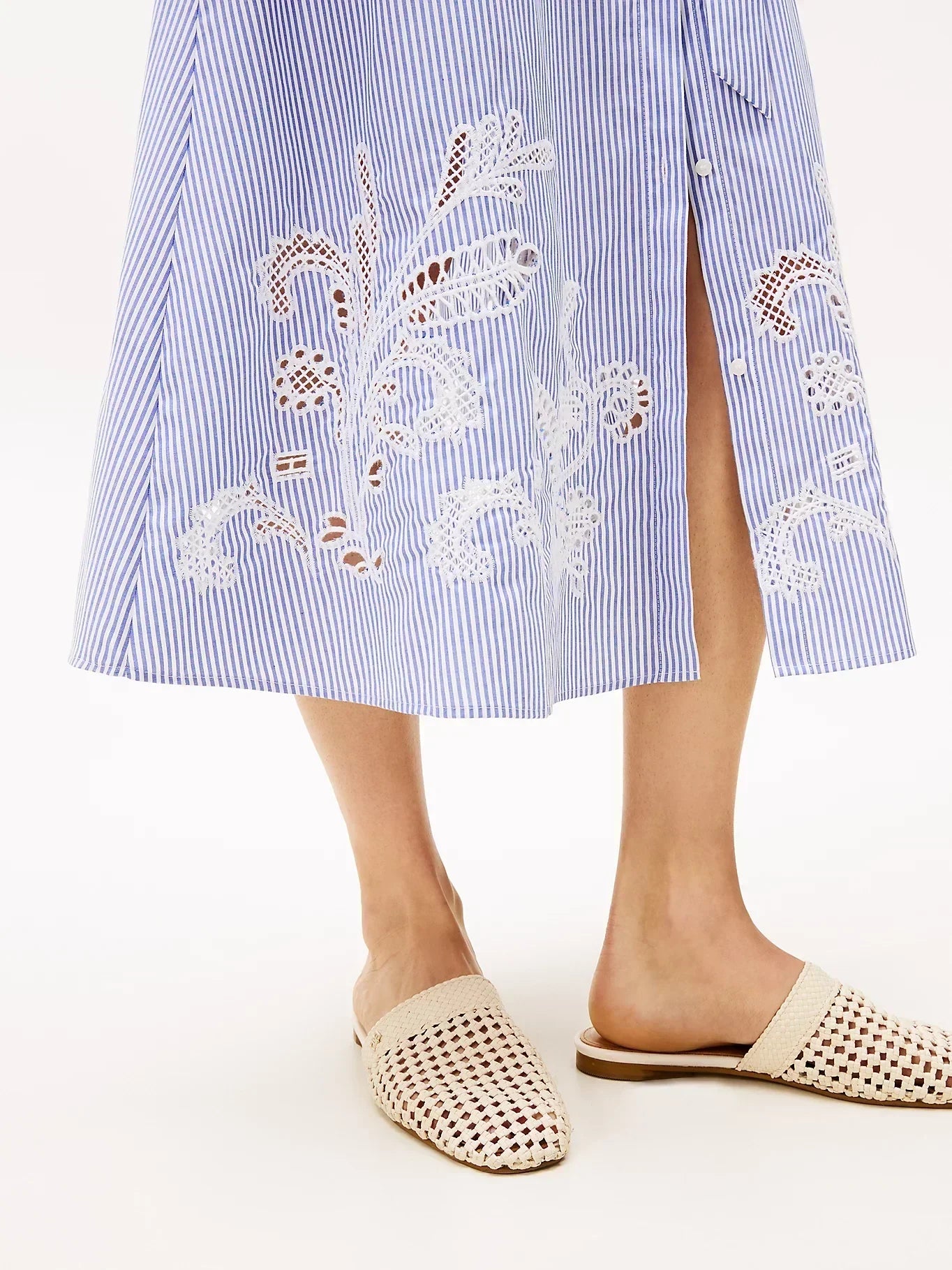 BRODERIE ANGLAISE CO SHIRT DRESS 240977 - LUX54