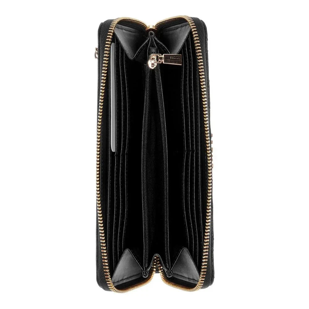 CALEBRA SLG LARGE ZIP AROUND BLA - LUX54