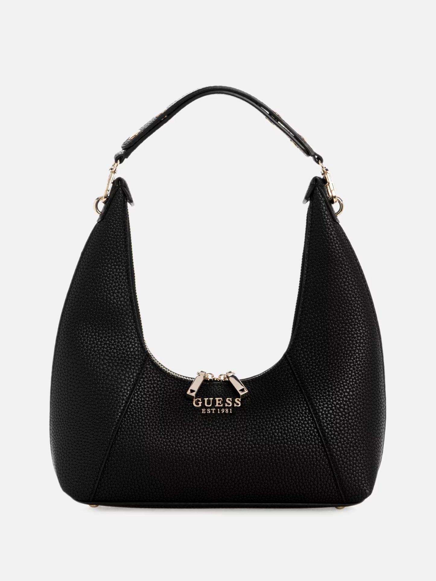 CALISTA TOP ZIP SHOULDER BAG BLA - LUX54