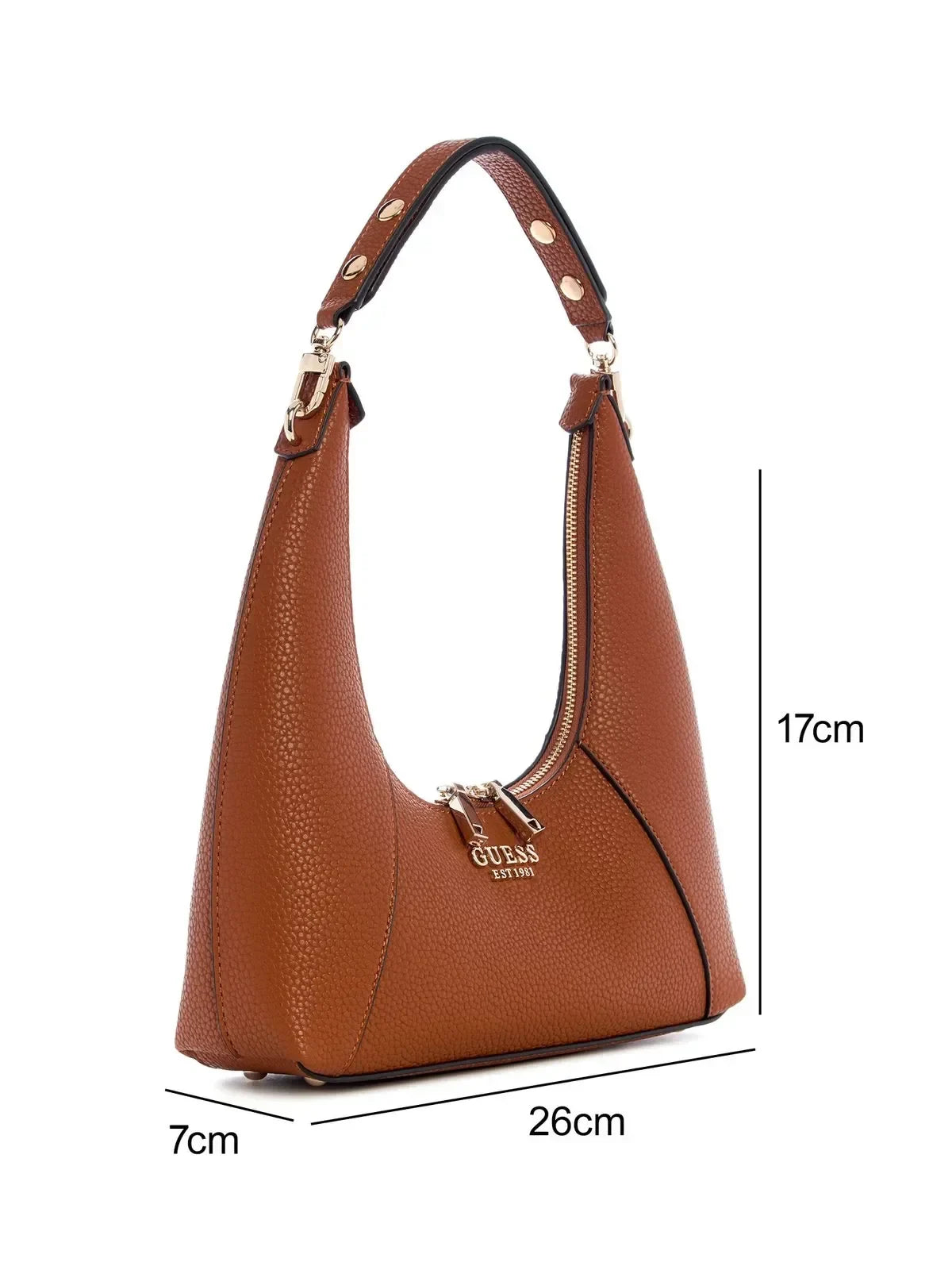 CALISTA TOP ZIP SHOULDER BAG CAR - LUX54