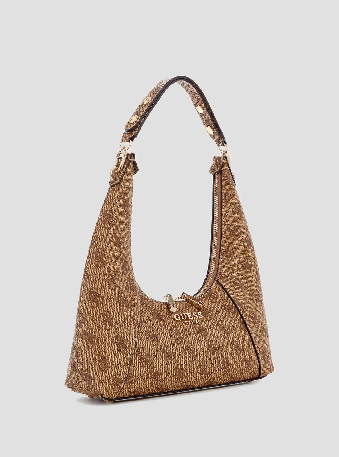 CALISTA TOP ZIP SHOULDER BAG LTL - LUX54