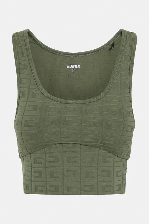 DANA ACTIVE TOP - LOGO JCQ KNIT 300 V2GP05MC04Y G8E3 - LUX54