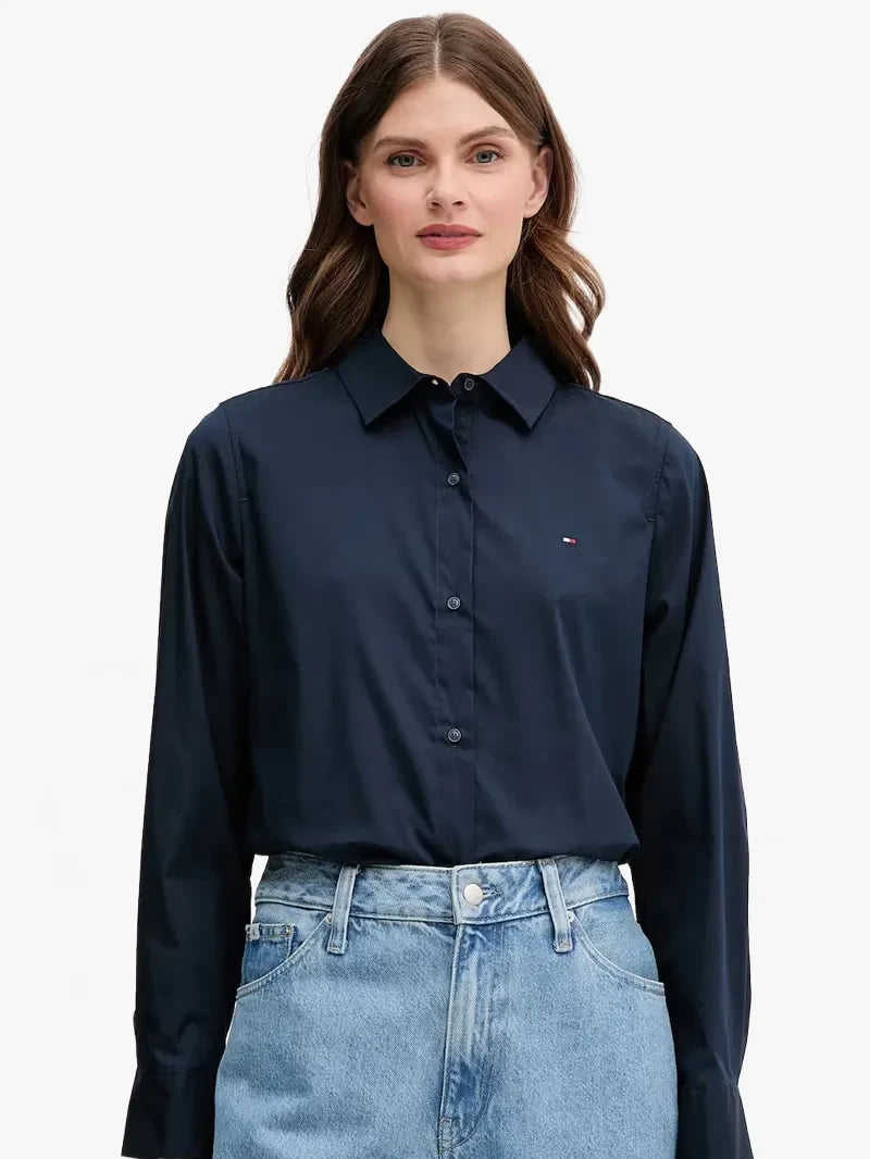 ESS POPLIN REGULAR SHIRT 240933 - LUX54