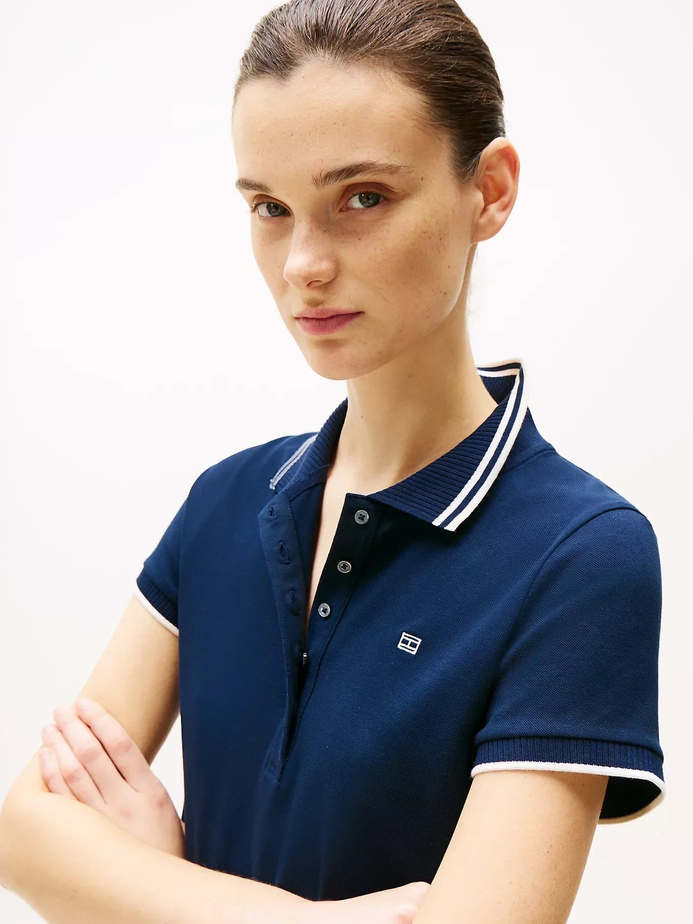 FEMININE SPORTY SLIM POLO SS 240949 - LUX54