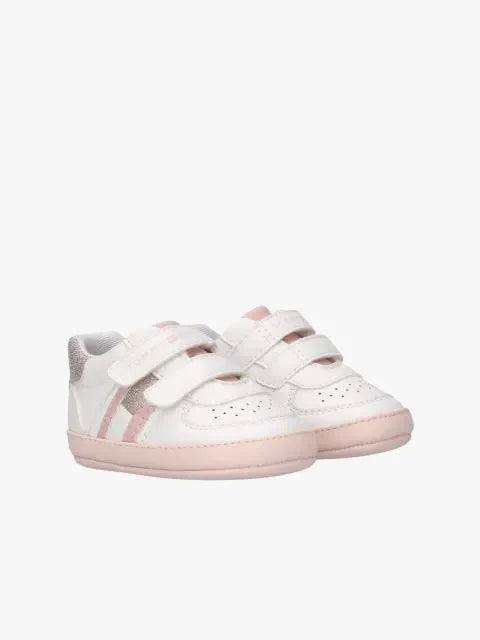 FLAG LOW CUT VELCRO SNEAKER WHI 37696 - LUX54