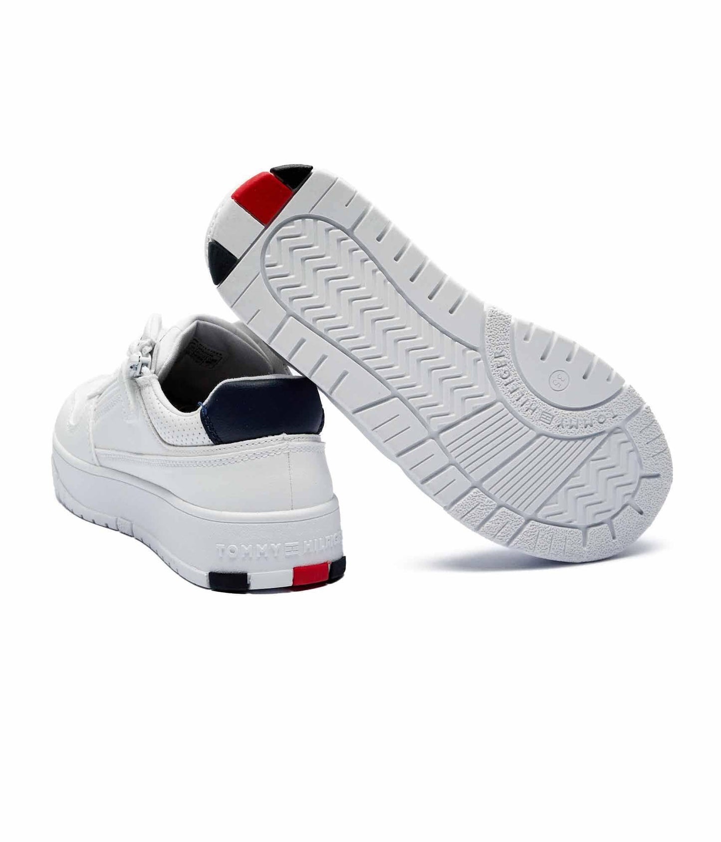 FLAG LOW CUT VELCRO SNEAKER WHI 37947 - LUX54