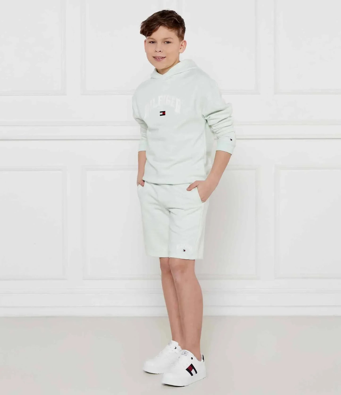 FLAG LOW CUT VELCRO SNEAKER WHI 37948 - LUX54