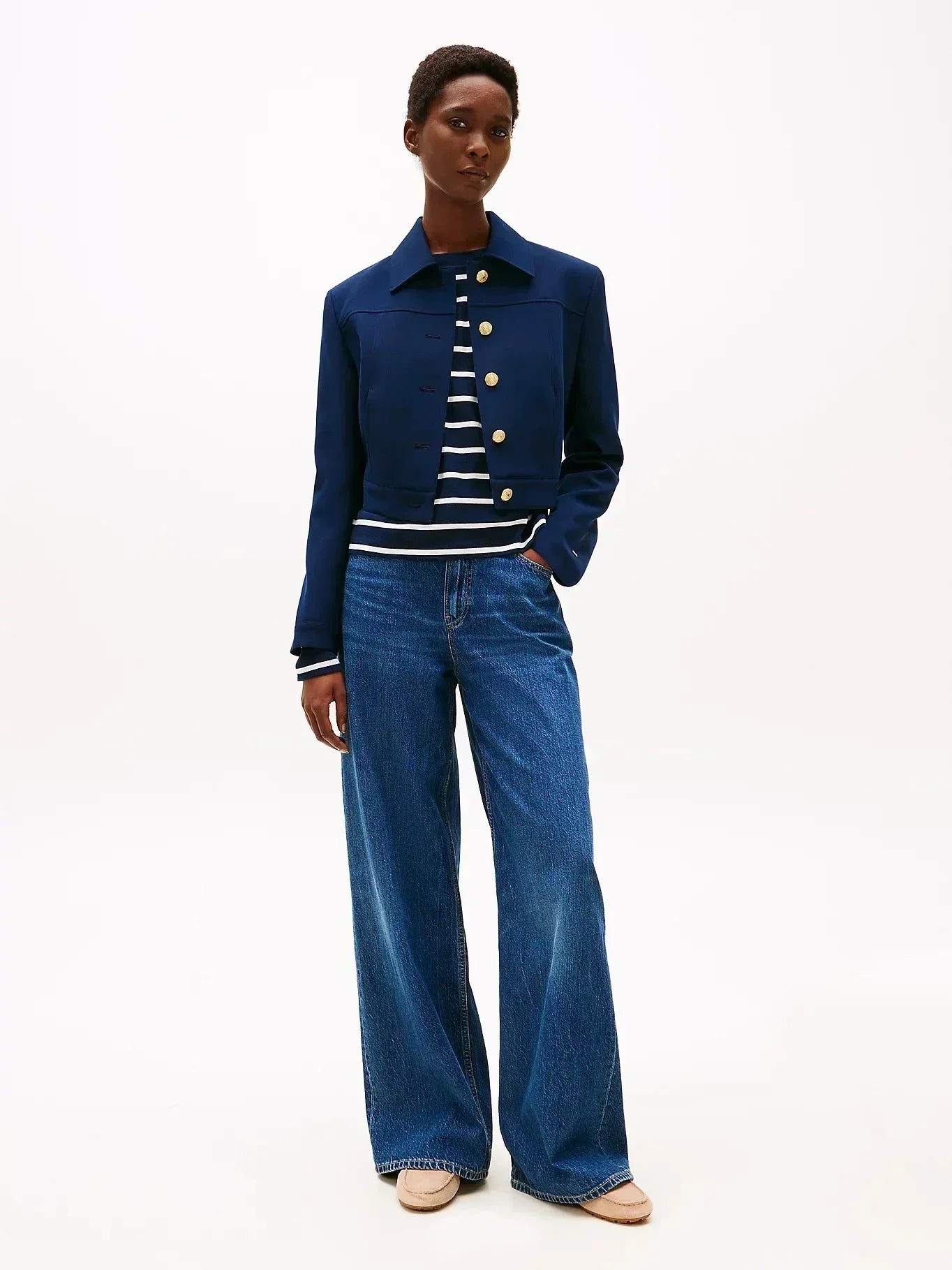 FLAG SOFT SUEDE DRIVER LOAFER 240497 - LUX54