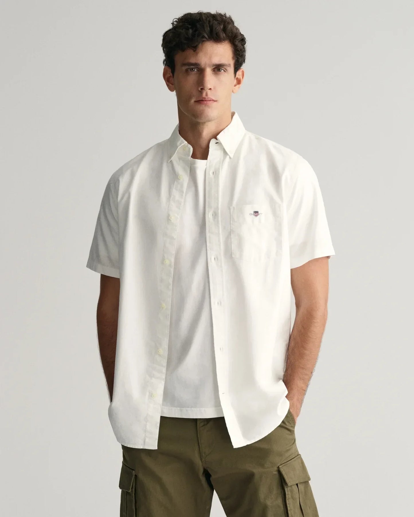 Gant - REG CLASSIC OXFORD SS SHIRT 110 - LUX54