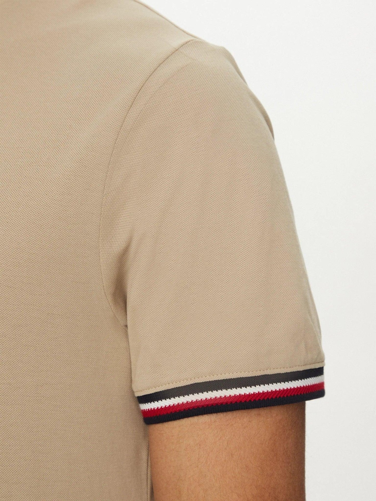 GLOBAL STRIPE CUFF TEE 240715 - LUX54