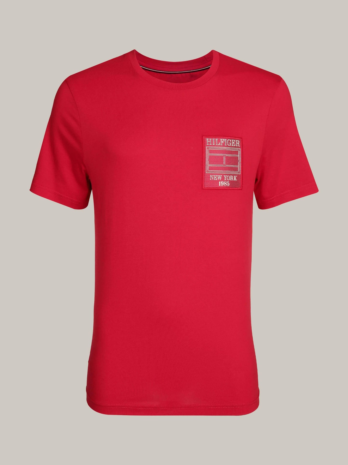 HILFIGER OUTLINE FLAG TEE 240720 - LUX54