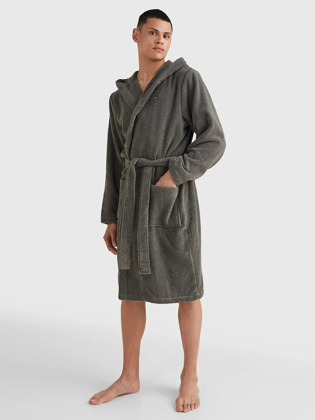 HOODED BATHROBE 110676 - LUX54
