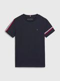 K GLOBAL STRIPE TEE S/S 211857 - LUX54