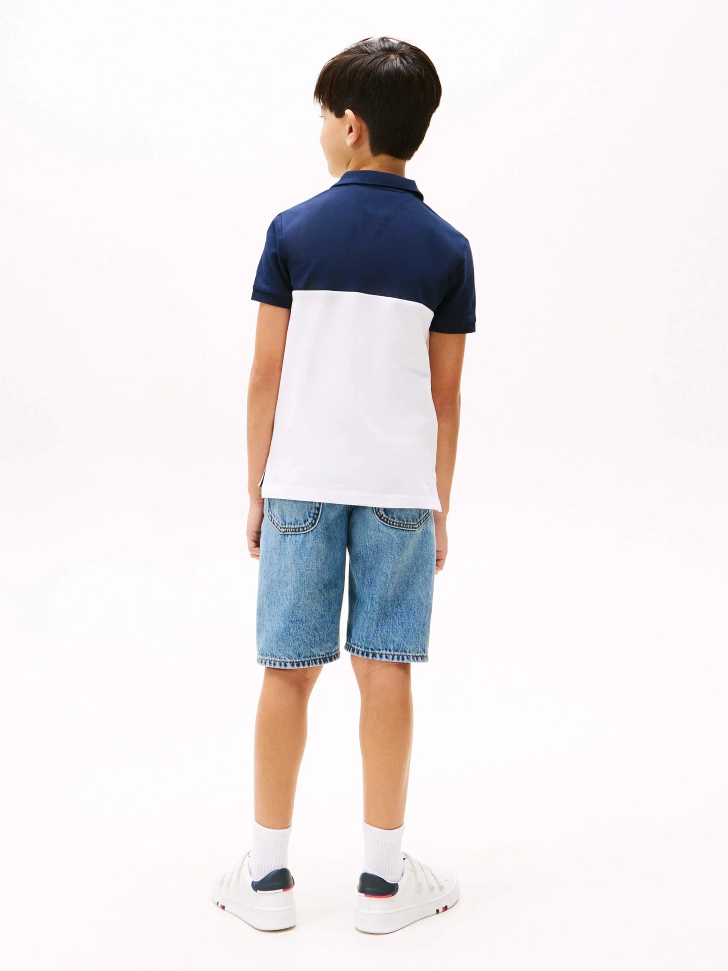 K MINI CORP COLOURBLOCK POLO SS 38311 - LUX54
