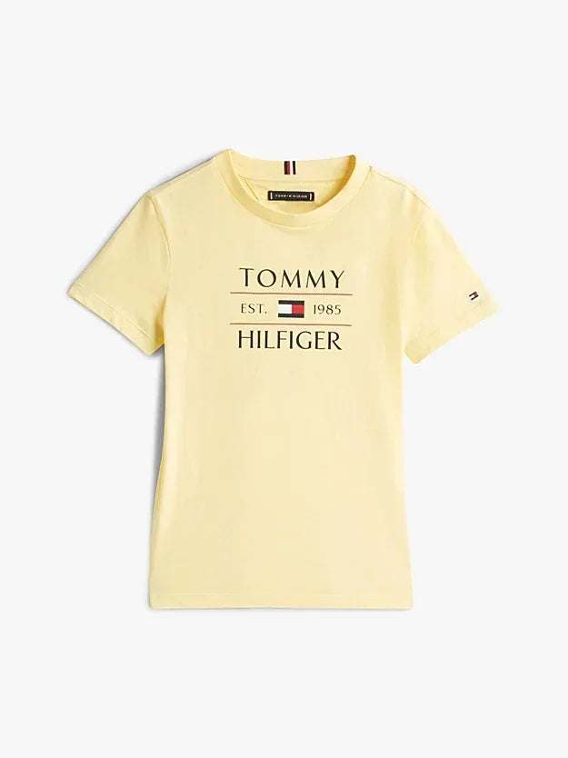 K TOMMY FLAG HILFIGER REG TEE SS 38407 - LUX54