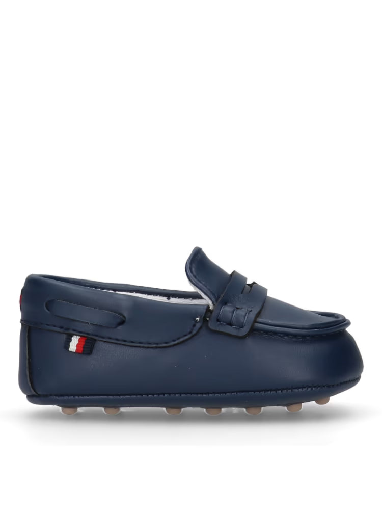 LOW CUT SHOE BLUE 37698 - LUX54