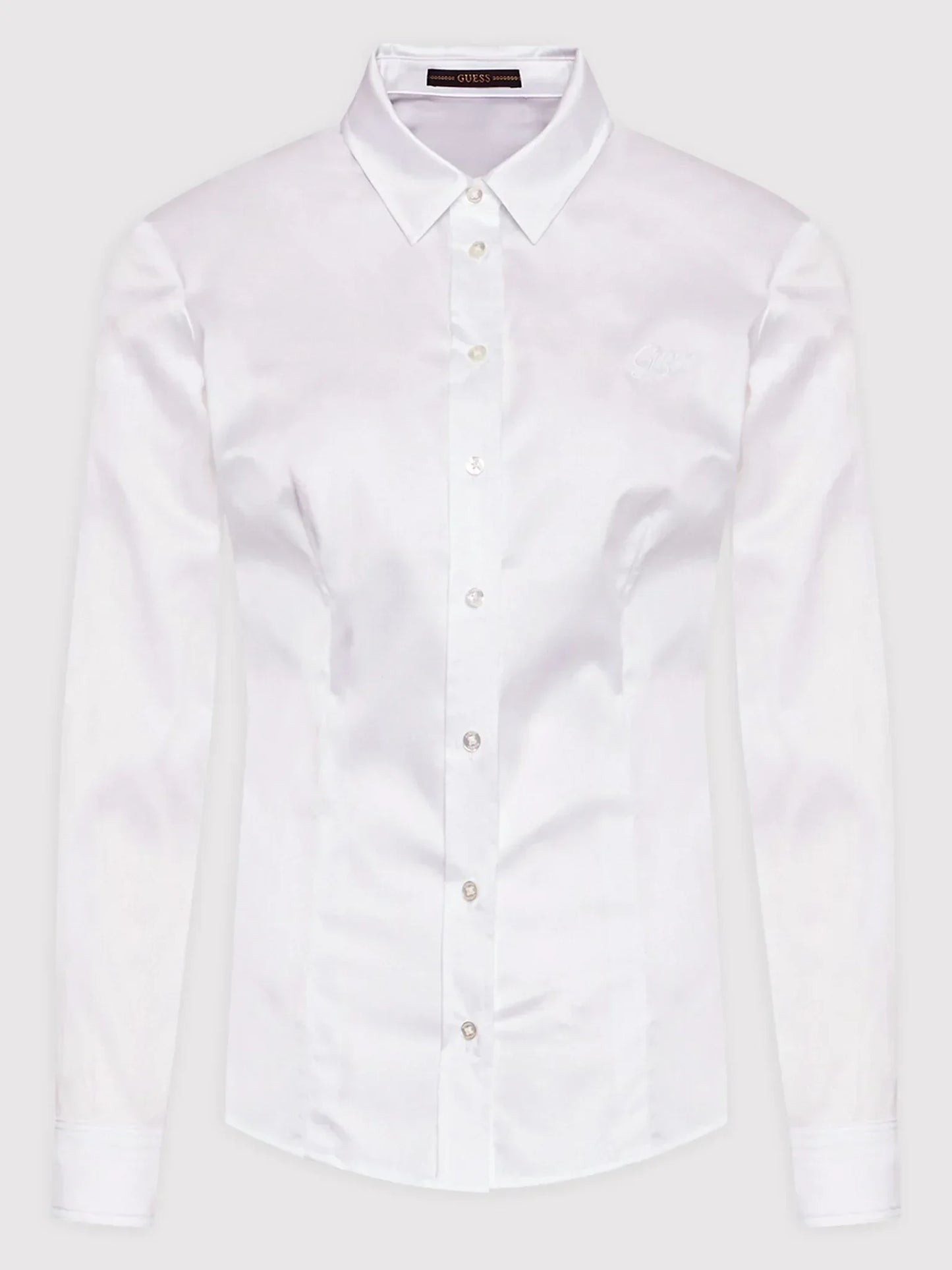 LS CATE SHIRT - SILKY TOUCH STR SATIN W2YH41WAF10 G011 - LUX54