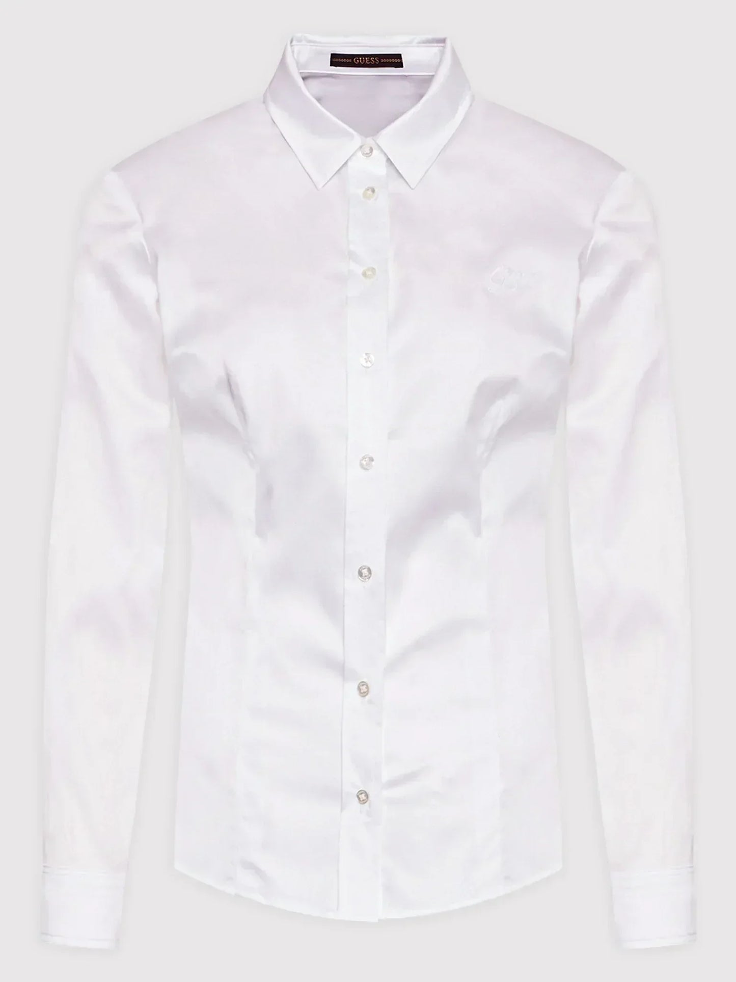 LS CATE SHIRT - SILKY TOUCH STR SATIN W2YH41WAF10 G011 - LUX54