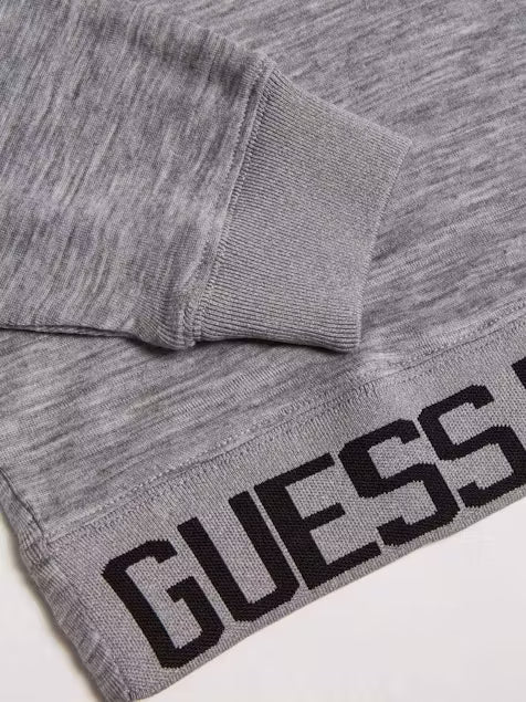 LS CLELIA HOODED TOP - BASIC WOOL KNIT W1BP09KA9C0 DGH - LUX54
