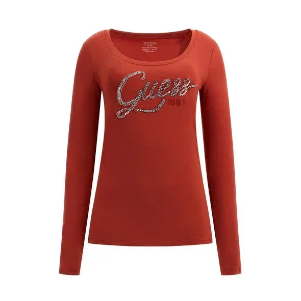 LS CN BRYANNA TEE - STRETCH JERSEY 180 SOLID W2YI49J1300 A50G - LUX54