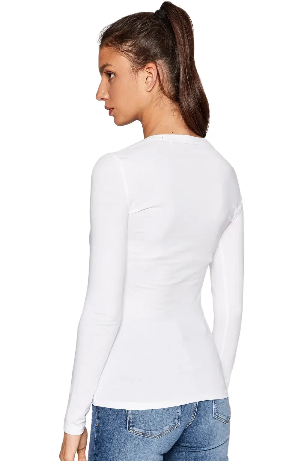 LS CN ICON TEE - ORGANIC STRETCH JERSEY 180 W2YI47J1311 G011 - LUX54
