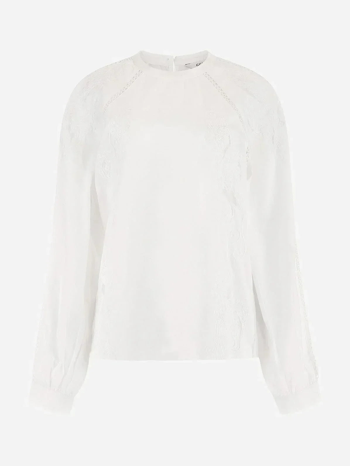 LS IBA CN EMBRO TOP - COTTON EMBRO MUSLIN W3GH65WFD00 G011 - LUX54