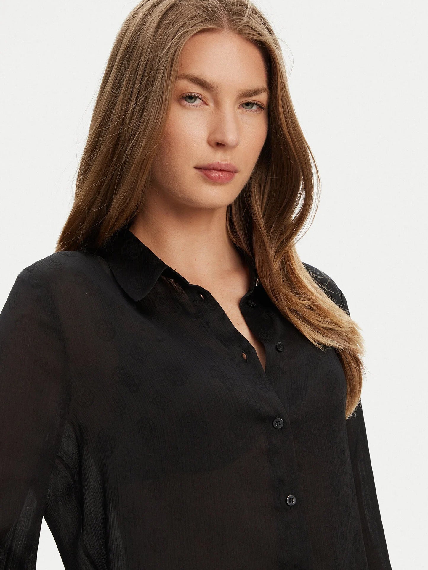 LS MARTHE LOGO SHIRT JBLK - LUX54