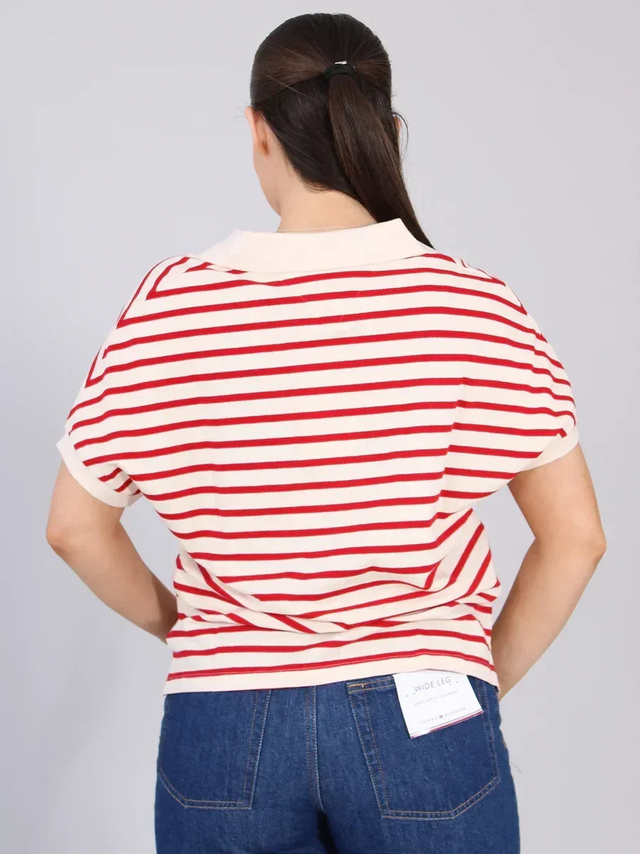 LYOCELL OPEN-NK RELAXED POLO SS 240943 - LUX54