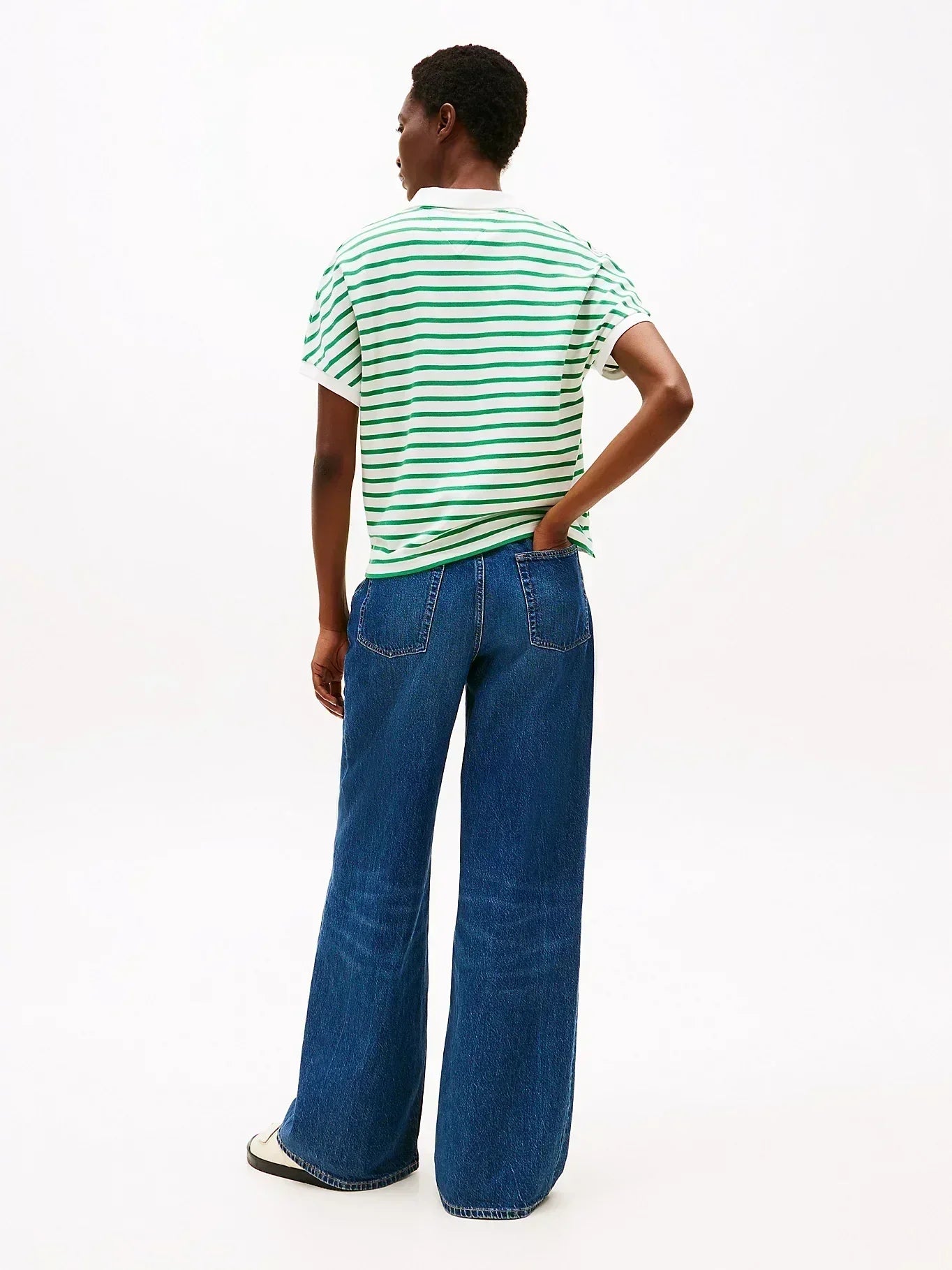 LYOCELL OPEN-NK RELAXED POLO SS 240945 - LUX54