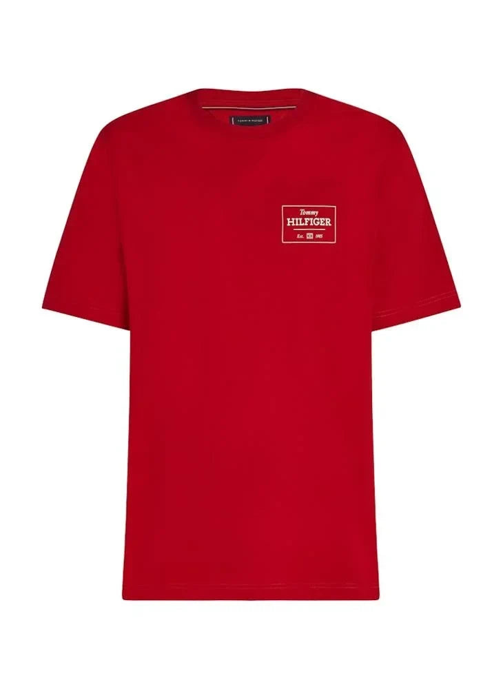 MONOTYPE PRINTED LABEL TEE 237481 - LUX54