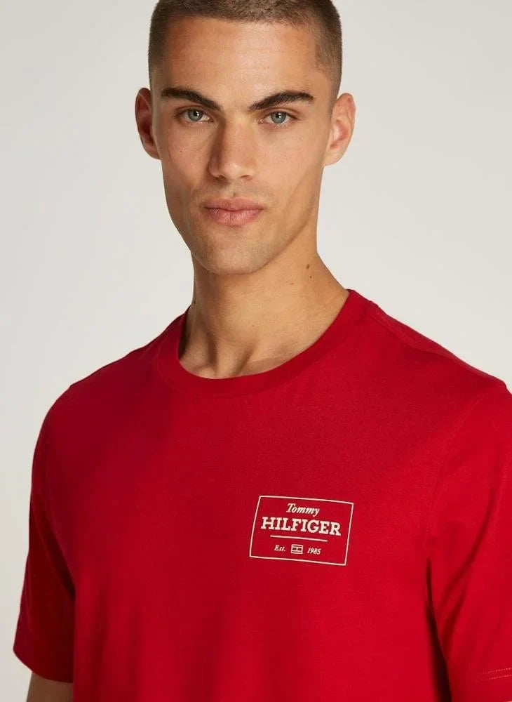 MONOTYPE PRINTED LABEL TEE 237481 - LUX54