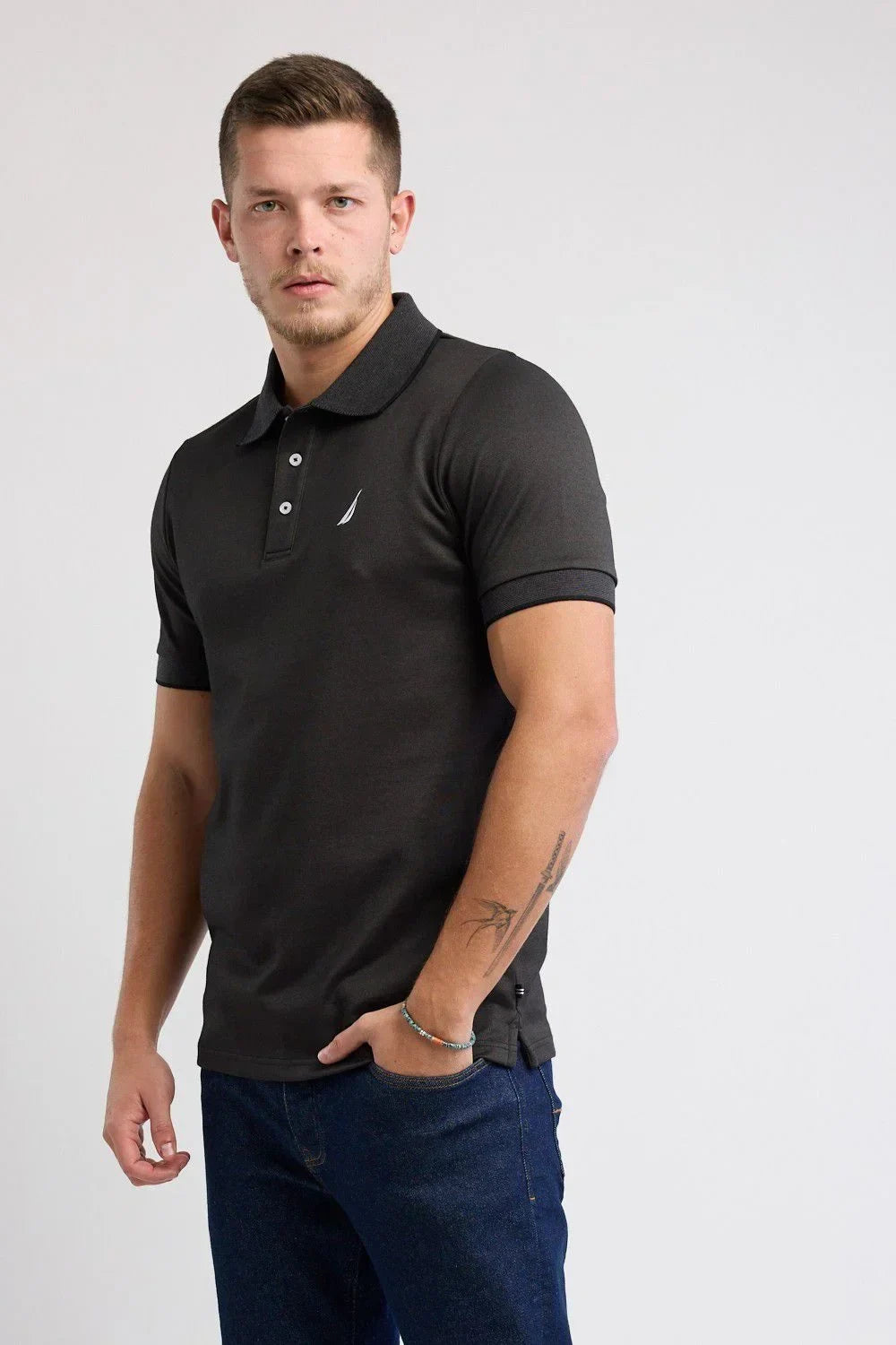 N.S-ELTON SLIM FIT POLO SHIRT-011 - LUX54