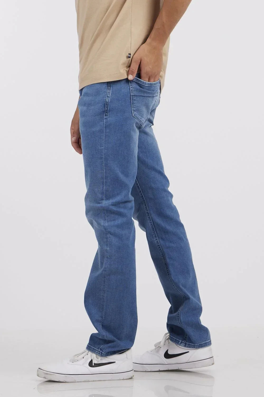 N.S-MENS STRAIGHT DENIM-BLUE D 1-180241H - LUX54