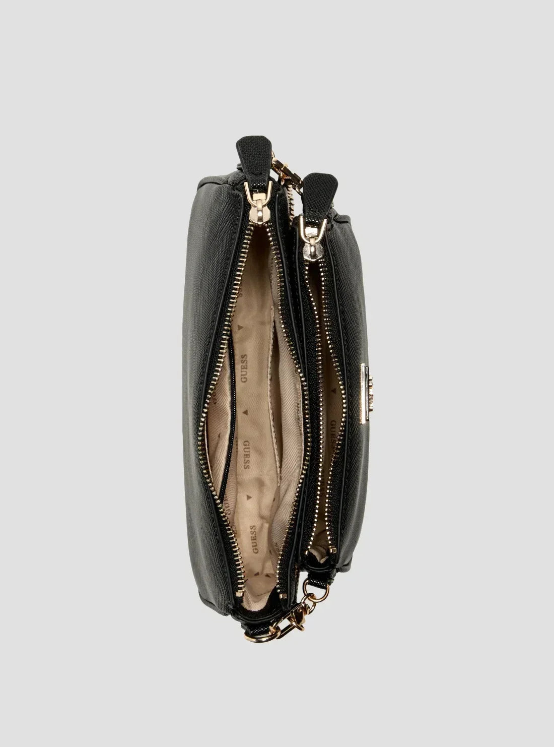 NOELLE II DBL POUCH CROSSBODY BLA - LUX54