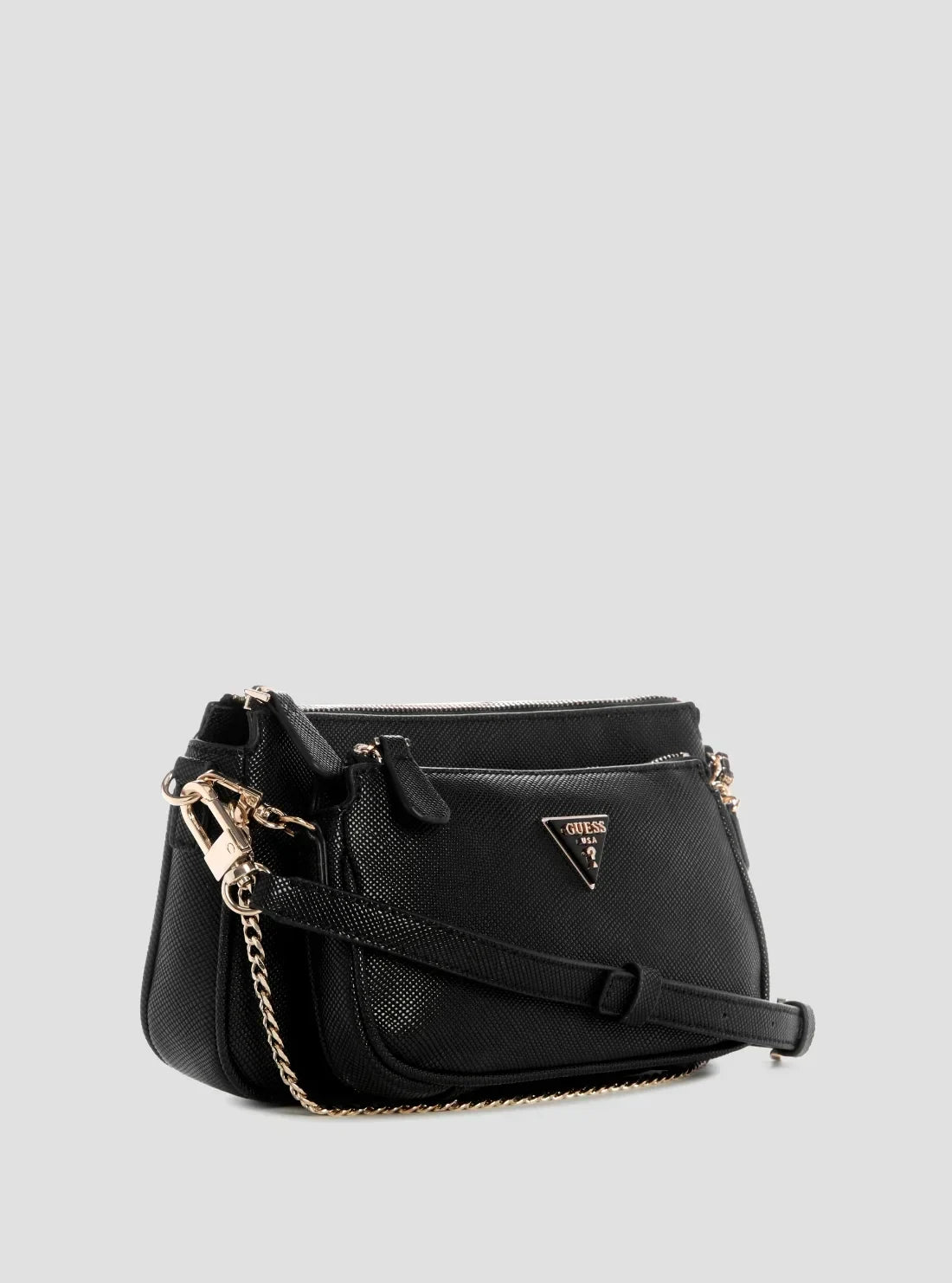 NOELLE II DBL POUCH CROSSBODY BLA - LUX54