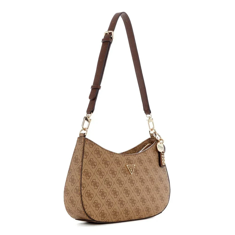 NOELLE II TOP ZIP SHOULDER BAG LGW - LUX54