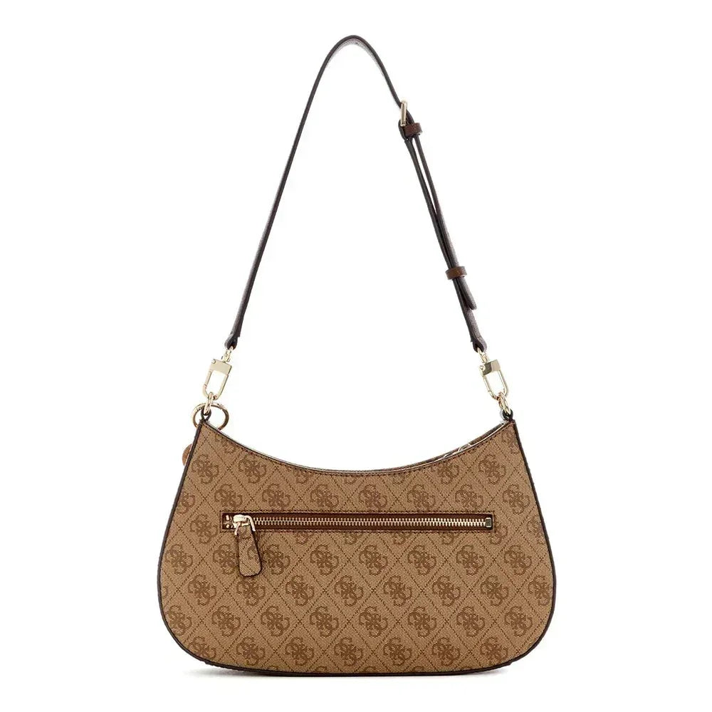 NOELLE II TOP ZIP SHOULDER BAG LGW - LUX54