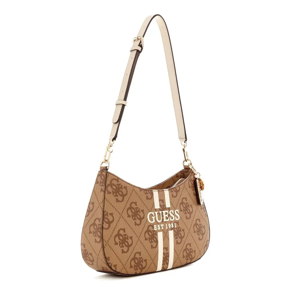 NOELLE II TOP ZIP SHOULDER BAG LTL - LUX54