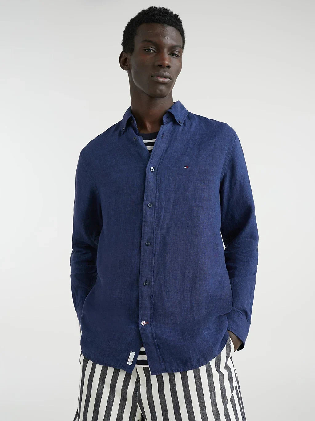 PIGMENT DYED LI SOLID RF SHIRT 217213 - LUX54