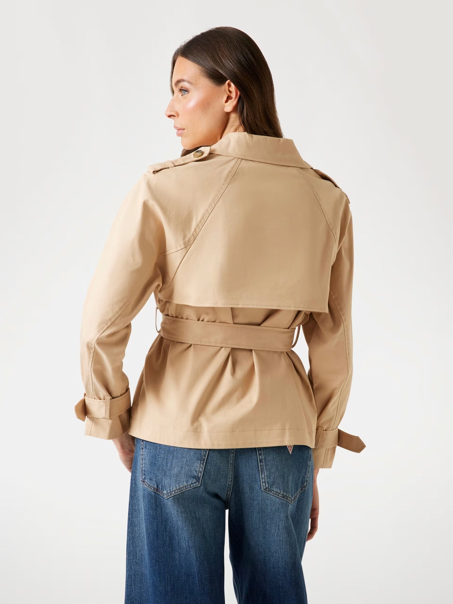 RAPHAELLE CROP TRENCH A11T - LUX54