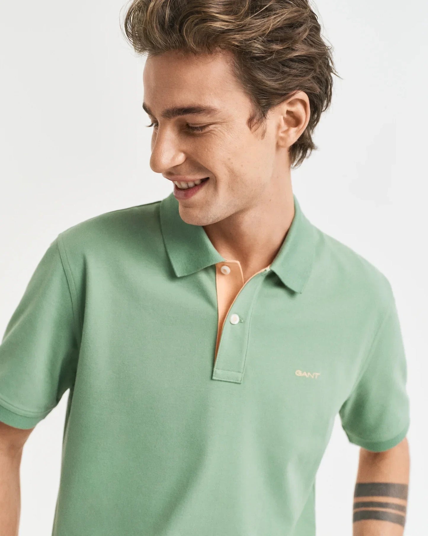 REG CONTRAST PIQUE SS POLO 362 - LUX54