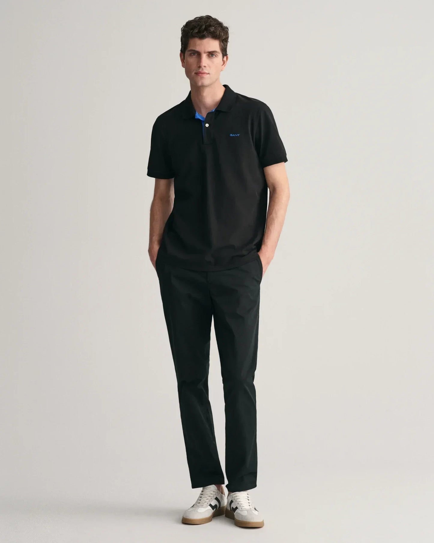 REG CONTRAST PIQUE SS POLO 5 - LUX54