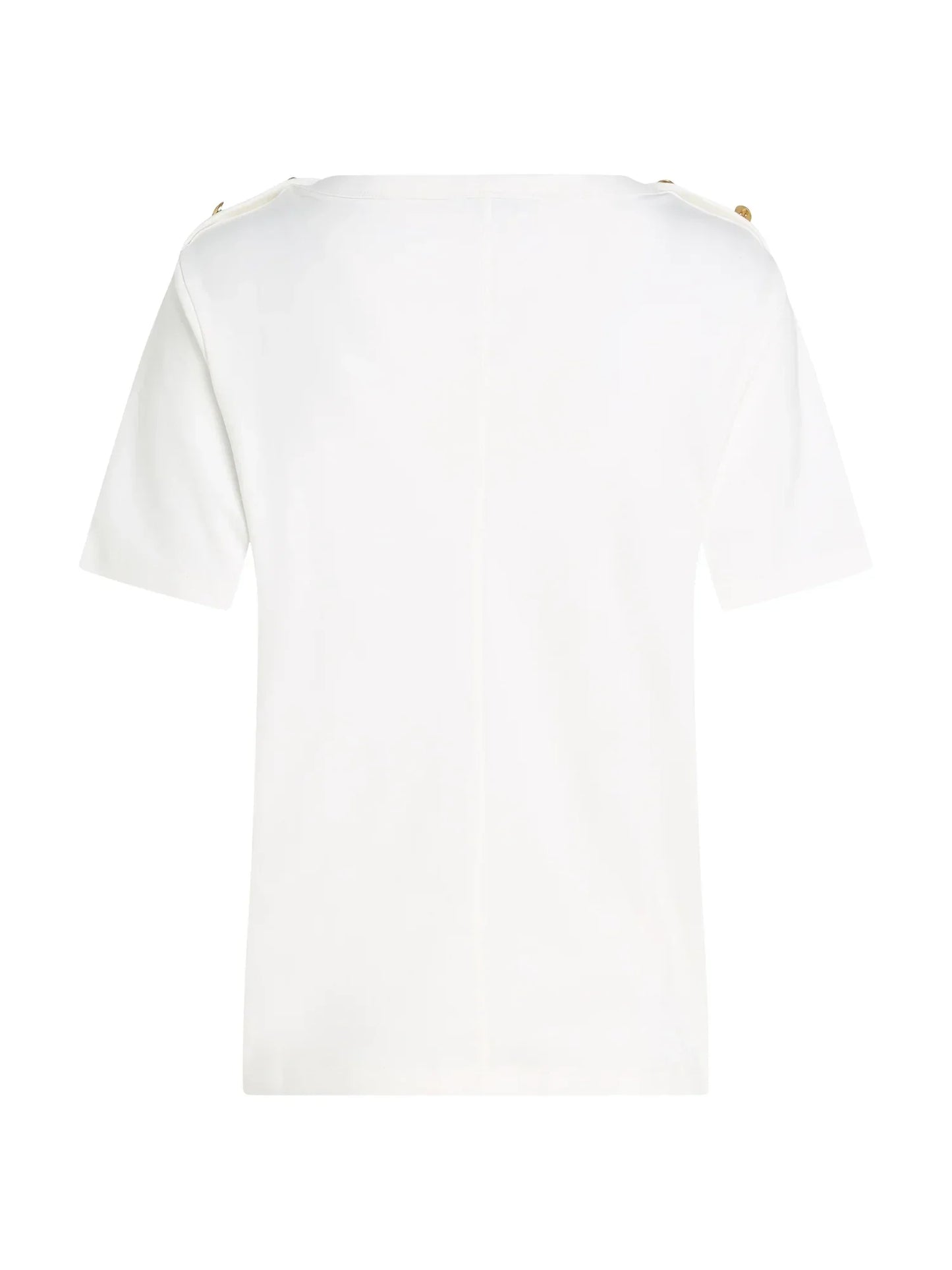 REG STRIPE GOLD BTN C-NK SS 235665 - LUX54