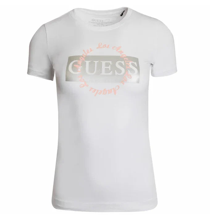 ROUND LOGO TEE - MID ORGANIC STRETCH JERSEY 180 W3GI38J1314 G011 - LUX54