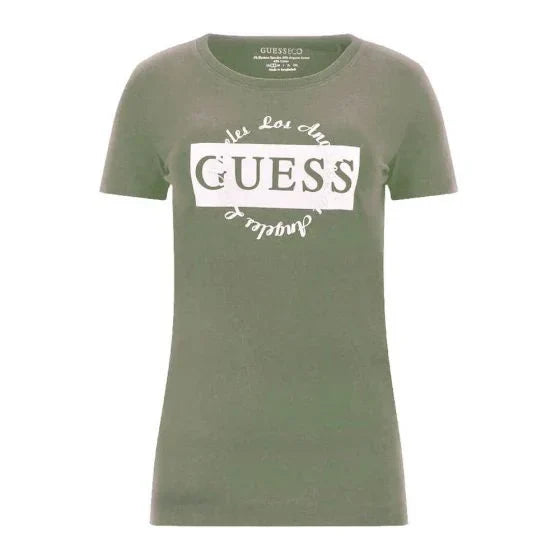 ROUND LOGO TEE - MID ORGANIC STRETCH JERSEY 180 W3GI38J1314 G831 - LUX54