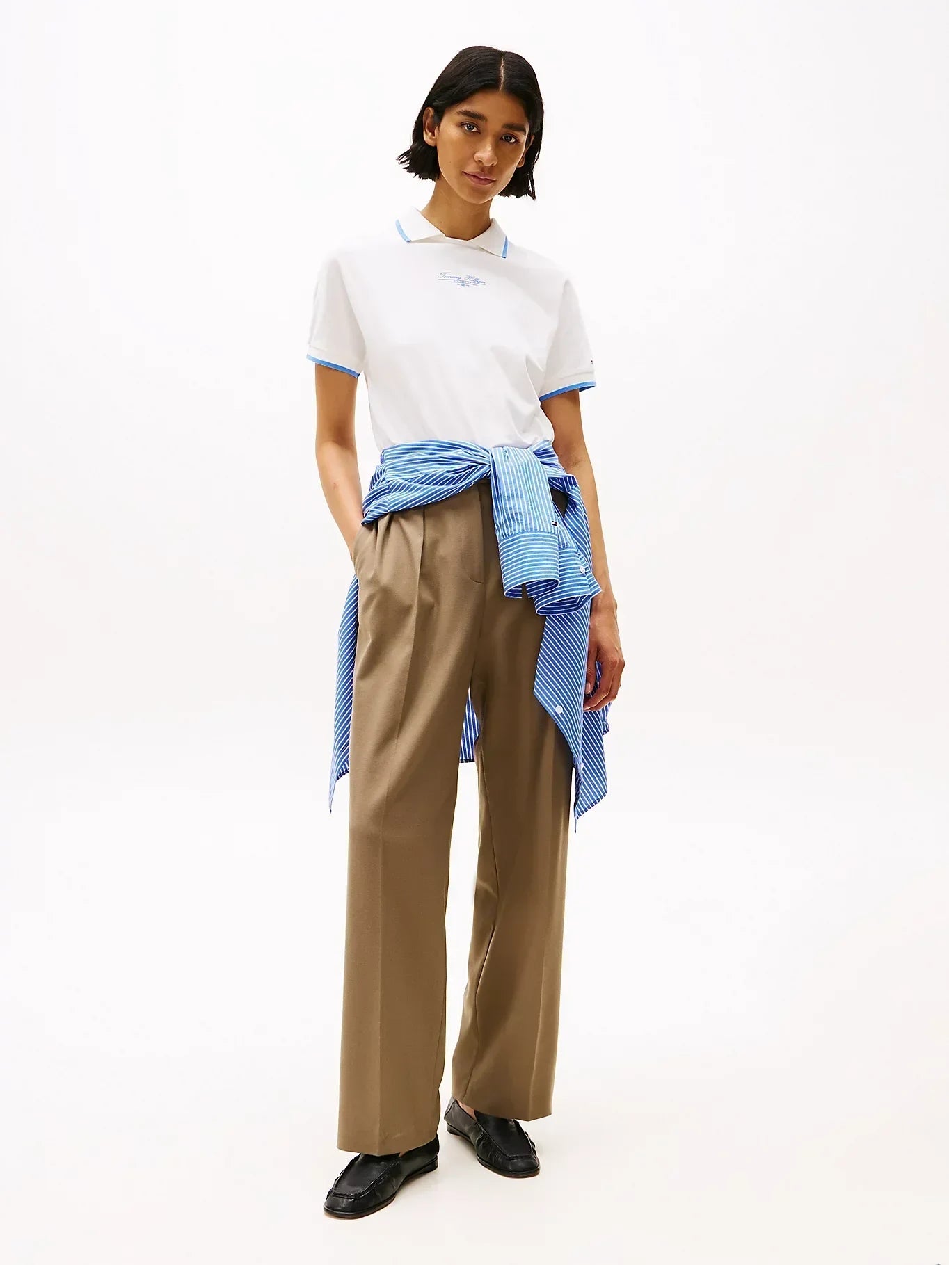SCRIPT CREW-NK POLO SS 241034 - LUX54
