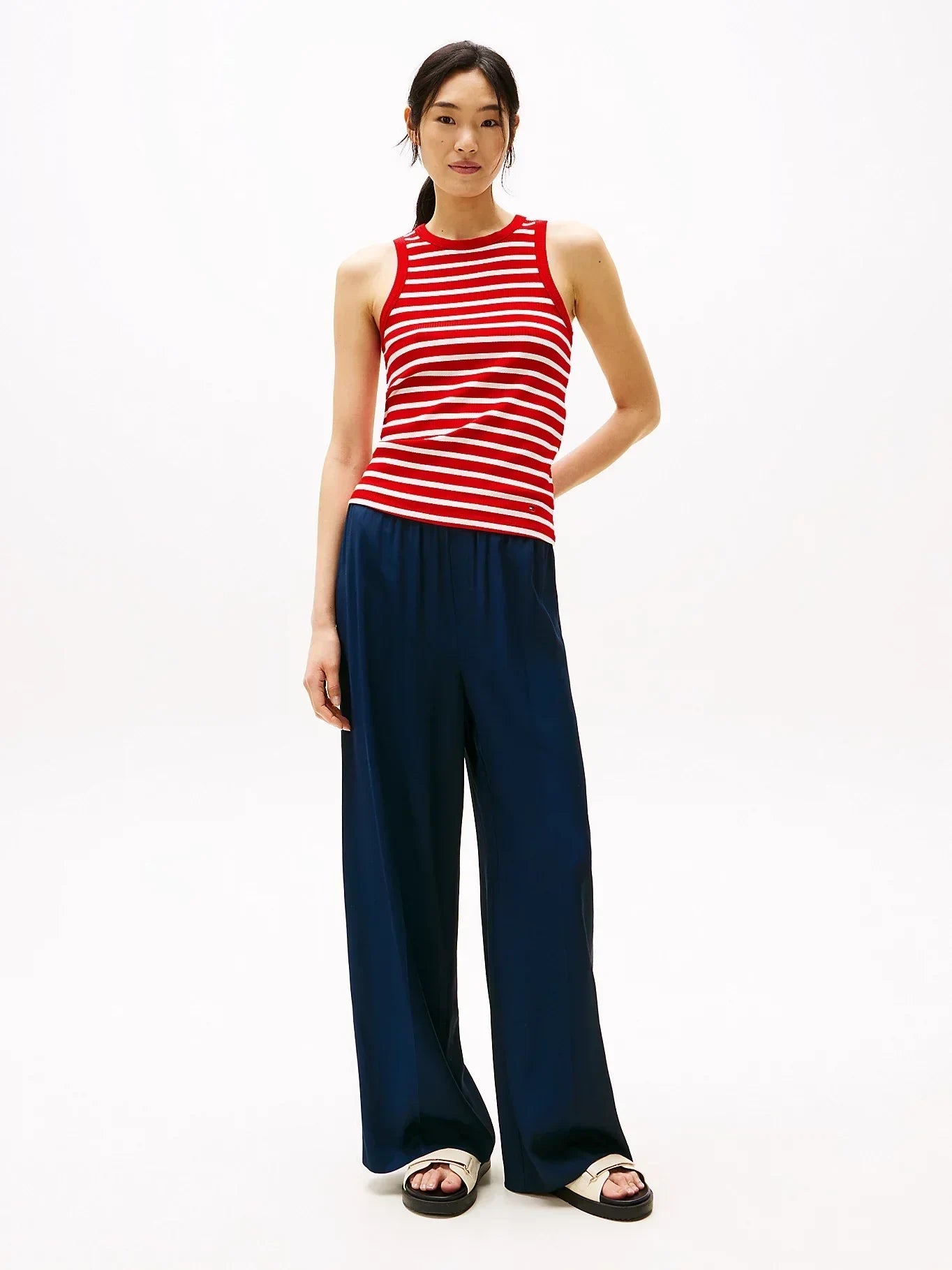 SLIM 5X2 RIB TANK TOP NS 240892 - LUX54