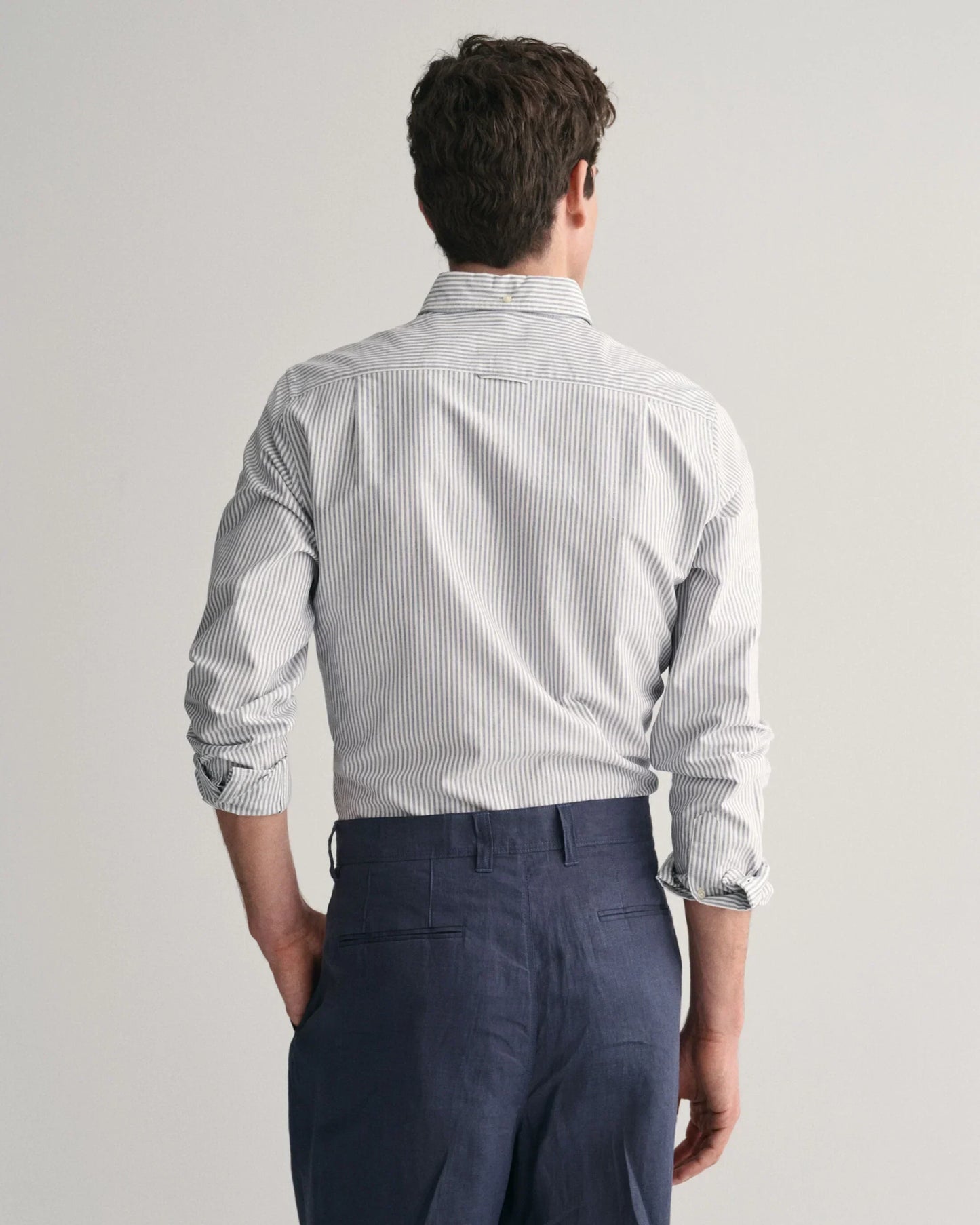 SLIM CLASSIC OXFORD STRIPE SHIRT 423 - LUX54