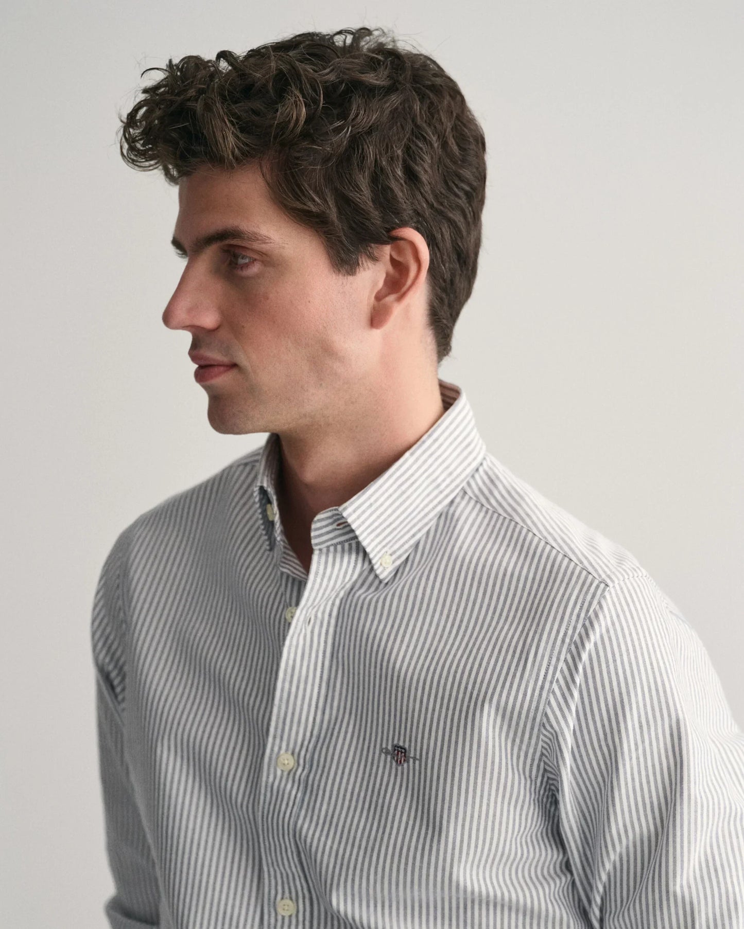 SLIM CLASSIC OXFORD STRIPE SHIRT 423 - LUX54
